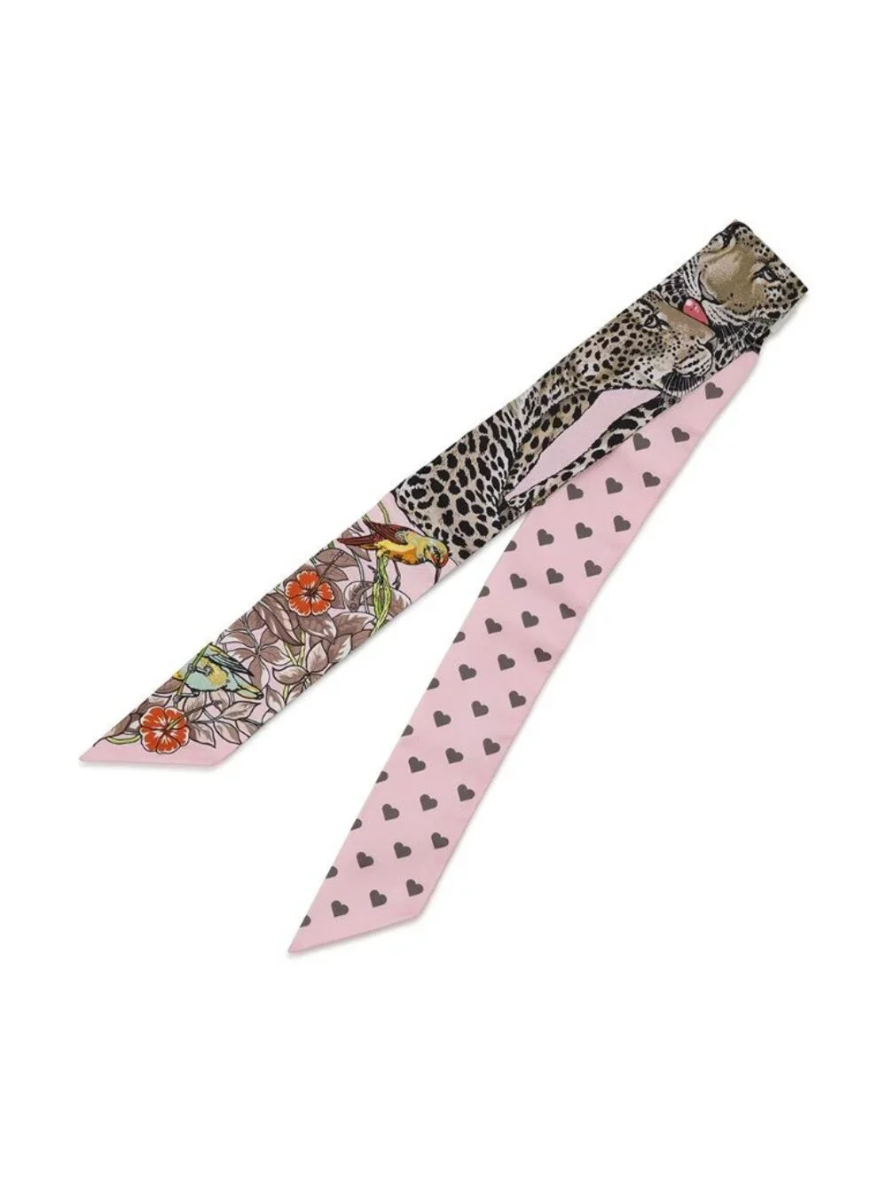 Hermes Scarf Twilly Jungle Love Silk Spring Summer